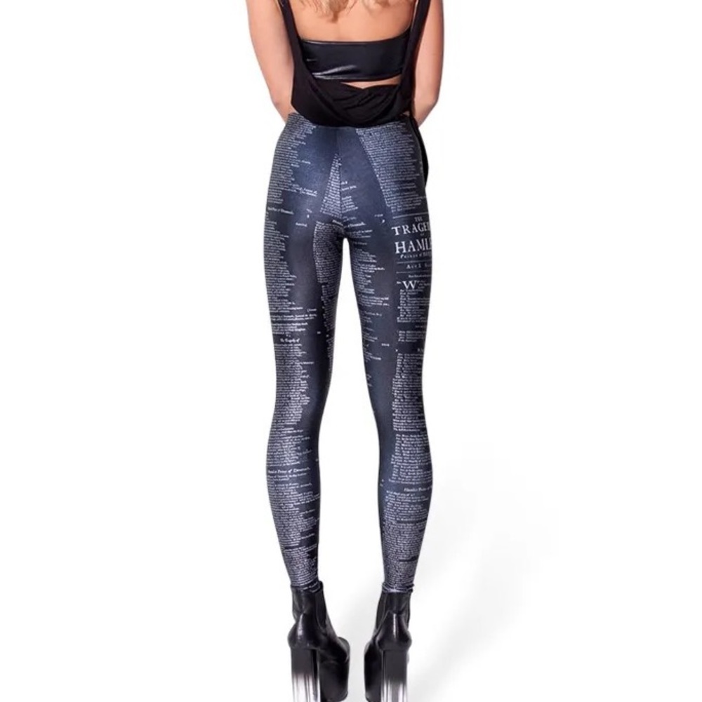 Blackmilk Hamlet Black Leggings